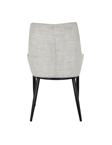 High-quality metal and wood construction of Hill Interiors SKU 24366 Zephra Dining Chair, detailed view for UK customers.