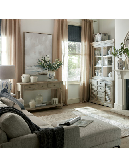 Hill Interiors Zephra Three Seater Sofa With Footstool 24368 - Authentic Hill Interiors furniture directly from FastDaddy UK. E