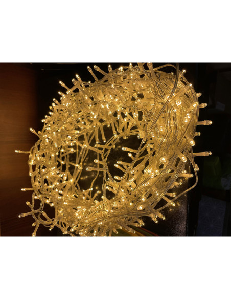 Hill Interiors 13.6m/44ft 6in Plug In LED Warm White Christmas String Light 23677 - Authentic Hill Interiors furniture directly