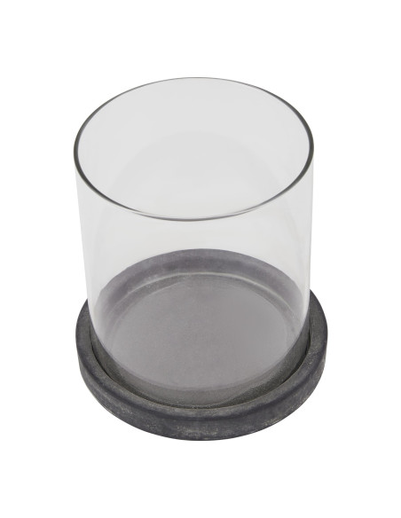 Buy Hill Interiors 23648 Amalfi Grey Hurricane Lantern online in UK with fast delivery from FastDaddy UK, your furniture expert