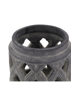 Hill Interiors Amalfi Grey Lattice Lantern 23630 - Authentic Hill Interiors furniture directly from FastDaddy UK. Exclusive col 2