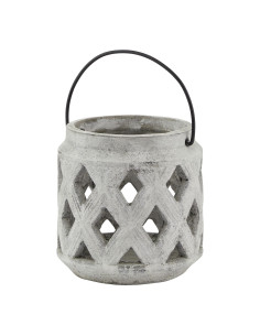 Hill Interiors Athena Stone Lattice Lantern 23632 - Authentic Hill Interiors furniture directly from FastDaddy UK. Exclusive co