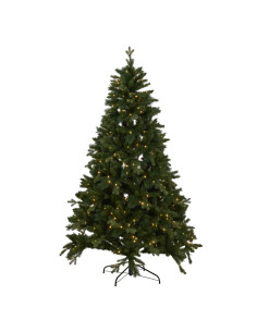 Hill Interiors Green Forest Fir Pre-Lit 400L Led Christmas Tree 24137 - Authentic Hill Interiors furniture directly from FastDa