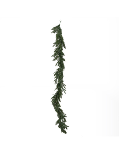 Affordable industrial style furniture Hill Interiors Green Pre-Lit Woodland 200 Led Fir Christmas Garland 24131 for modern home