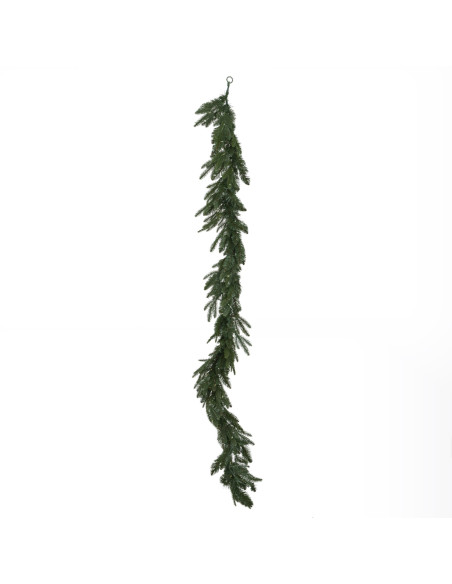 Affordable industrial style furniture Hill Interiors Green Pre-Lit Woodland 200 Led Fir Christmas Garland 24131 for modern home