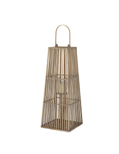 Hill Interiors Large Silo Wicker Lantern With Glass Holder 24354 - Authentic Hill Interiors furniture directly from FastDaddy U 2