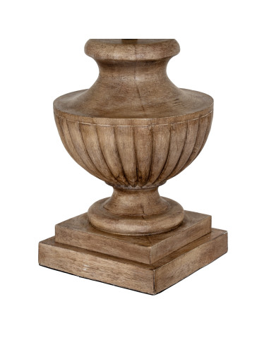 Affordable industrial style furniture Hill Interiors Marbelle Table Lamp With Edged Linen Shade 24438 for modern home decor, fr