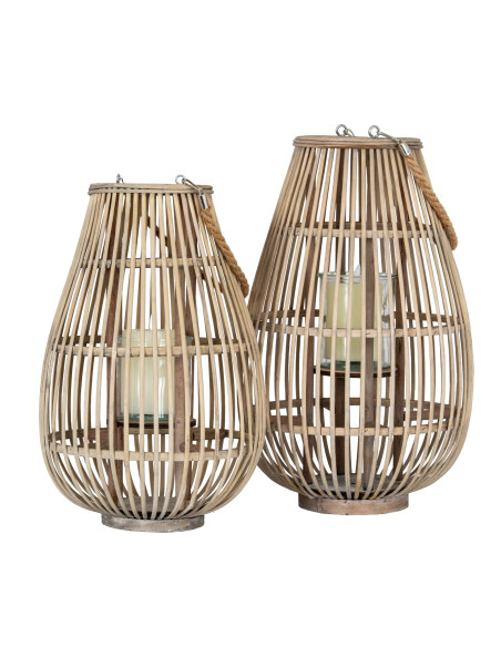 Full dimensions and specifications of Hill Interiors Medium Ellipse Lantern With Glass Holder 24361: Height 42.00cm, Width 28.0