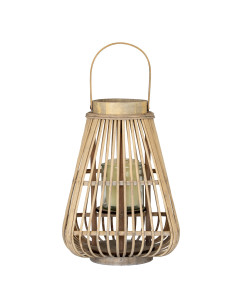 Hill Interiors Medium Peardrop Wicker Lantern With Glass Holder 24359 - Authentic Hill Interiors furniture directly from FastDa 2