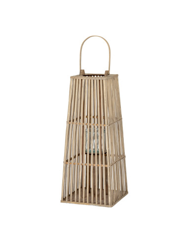 Hill Interiors Medium Silo Wicker Lantern With Glass Holder 24355 - Authentic Hill Interiors furniture directly from FastDaddy