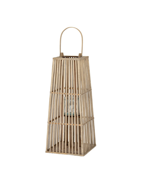 Hill Interiors Medium Silo Wicker Lantern With Glass Holder 24355 - Authentic Hill Interiors furniture directly from FastDaddy