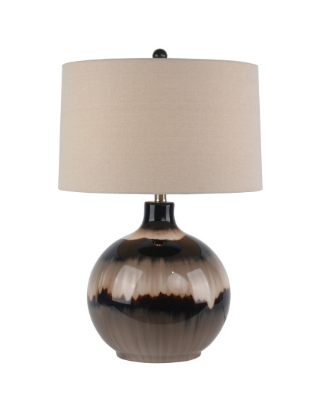 Hill Interiors Sepia Shadows Table Lamp With Linen Shade 24450 - Authentic Hill Interiors furniture directly from FastDaddy UK.