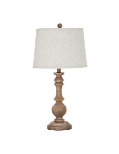 Hill Interiors Seraphia Table Lamp With Edged Linen Shade 24442 - Authentic Hill Interiors furniture directly from FastDaddy UK 2