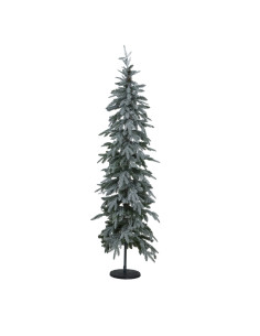Hill Interiors Slim Snowy Woodland Pre-Lit 200 Led Christmas Tree 24128 - Authentic Hill Interiors furniture directly from Fast