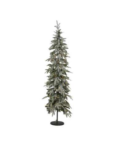 Buy Hill Interiors 24128 Slim Snowy Woodland Pre-Lit 200 Led Christmas Tree online in UK with fast delivery from FastDaddy UK,