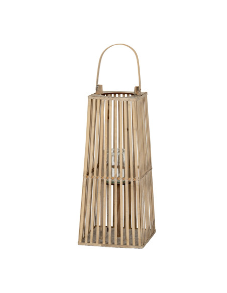 Hill Interiors Small Silo Wicker Lantern With Glass Holder 24356 - Authentic Hill Interiors furniture directly from FastDaddy U