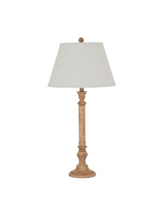 Hill Interiors Solenne Table Lamp With Edged Linen Shade 24440 - Authentic Hill Interiors furniture directly from FastDaddy UK. 2