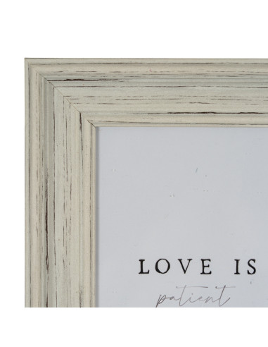 High-quality metal and wood construction of Hill Interiors SKU 24632 Alba Photo Frame 4X6, detailed view for UK customers.