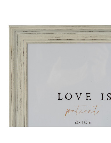 High-quality metal and wood construction of Hill Interiors SKU 24634 Alba Photo Frame 8X10, detailed view for UK customers.