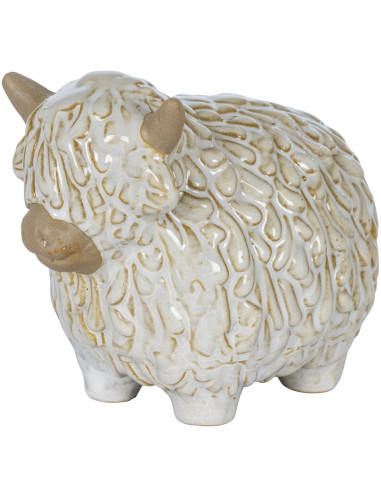 Hill Interiors Alora Ceramic Highland Cow 24148 - Authentic Hill Interiors furniture directly from FastDaddy UK. Exclusive coll