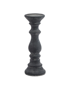 Hill Interiors Amalfi Grey Column Candle Holder 23324 - Authentic Hill Interiors furniture directly from FastDaddy UK. Exclusiv