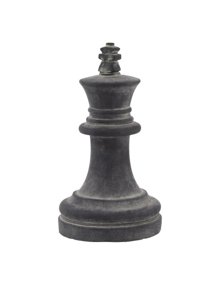 Hill Interiors Amalfi Grey King Chess Piece 23642 - Authentic Hill Interiors furniture directly from FastDaddy UK. Exclusive co
