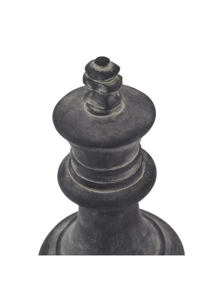 Buy Hill Interiors 23642 Amalfi Grey King Chess Piece online in UK with fast delivery from FastDaddy UK, your furniture expert.