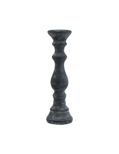 Hill Interiors Amalfi Large Grey Column Candle Holder 23323 - Authentic Hill Interiors furniture directly from FastDaddy UK. Ex