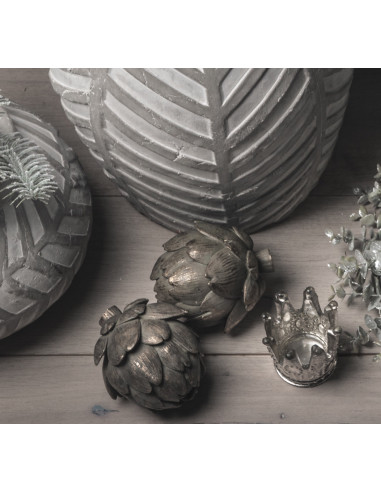 Affordable industrial style furniture Hill Interiors Antique Bronze Artichoke 19839 for modern home decor, free shipping option