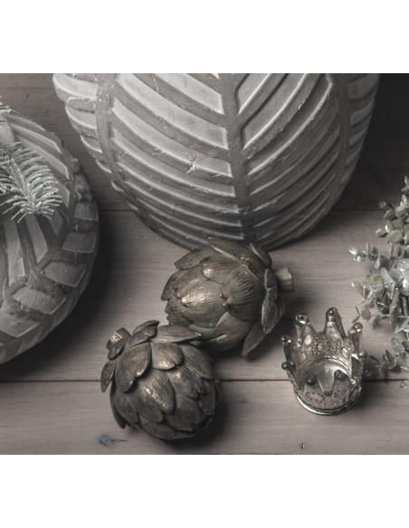 Affordable industrial style furniture Hill Interiors Antique Bronze Artichoke 19839 for modern home decor, free shipping option