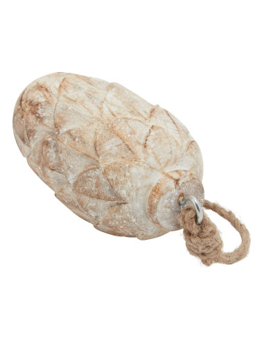 Buy Hill Interiors 23451 Antique White Wash Pine Cone Bauble online in UK with fast delivery from FastDaddy UK, your furniture
