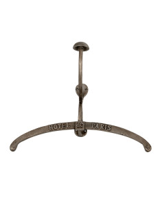 Hill Interiors Antiqued Silver Coat Hanger With Hook 24537 - Authentic Hill Interiors furniture directly from FastDaddy UK. Exc