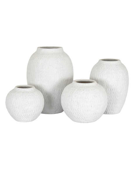 Full dimensions and specifications of Hill Interiors Ashen Large Round Vase 24611: Height 20.00cm, Width 23.00cm, perfect for y