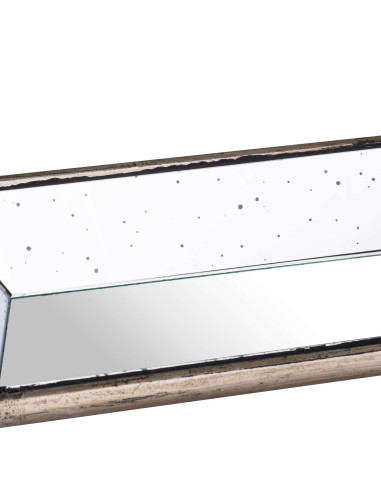 Buy Hill Interiors 20311 Astor Distressed Mirrored Display Tray With Wooden Detailing online in UK with fast delivery from Fast