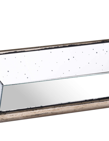 Buy Hill Interiors 20311 Astor Distressed Mirrored Display Tray With Wooden Detailing online in UK with fast delivery from Fast