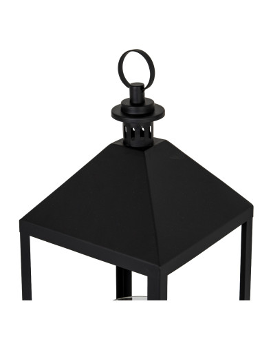 Affordable industrial style furniture Hill Interiors Astra Large Lantern With Glass Candle Holder 24400 for modern home decor,