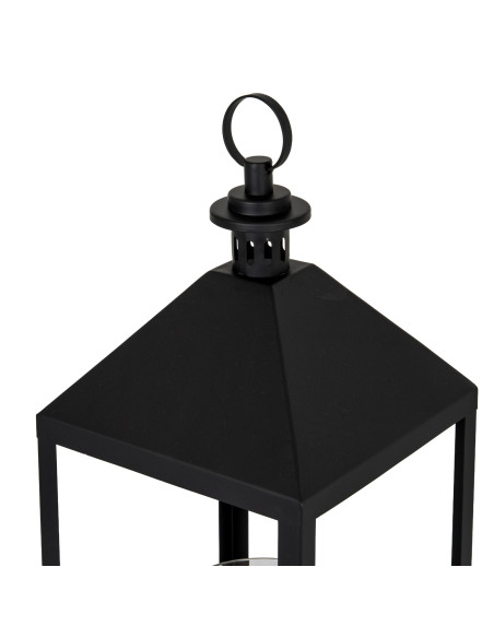 Affordable industrial style furniture Hill Interiors Astra Large Lantern With Glass Candle Holder 24400 for modern home decor,