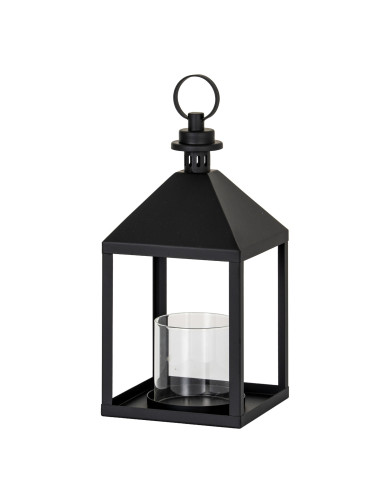 Hill Interiors Astra Medium Lantern With Glass Candle Holder 24401 - Authentic Hill Interiors furniture directly from FastDaddy