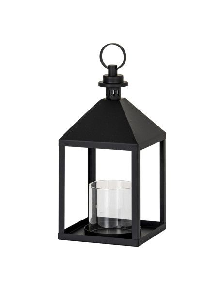 Hill Interiors Astra Medium Lantern With Glass Candle Holder 24401 - Authentic Hill Interiors furniture directly from FastDaddy