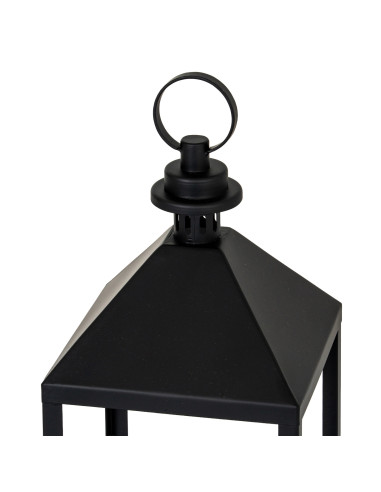 Affordable industrial style furniture Hill Interiors Astra Medium Lantern With Glass Candle Holder 24401 for modern home decor,