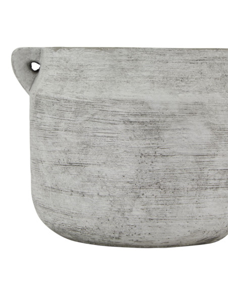 Affordable industrial style furniture Hill Interiors Athena Stone Hydria Pot 23640 for modern home decor, free shipping options