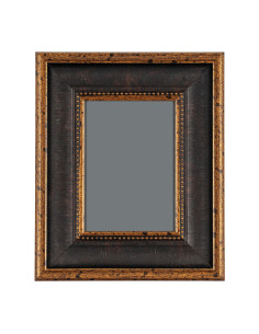 Hill Interiors Black And Antique Gold Beaded 5X7 Photo Frame 21563 - Authentic Hill Interiors furniture directly from FastDaddy 2