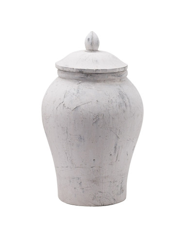 Hill Interiors Bloomville Large Stone Ginger Jar 20730 - Authentic Hill Interiors furniture directly from FastDaddy UK. Exclusi