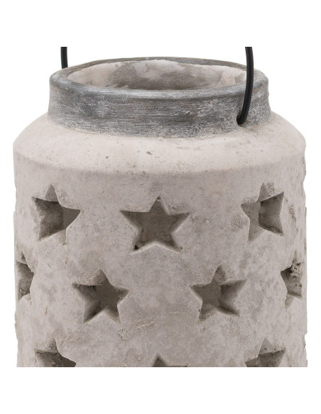 Buy Hill Interiors 20728 Bloomville Large Stone Star Lantern online in UK with fast delivery from FastDaddy UK, your furniture