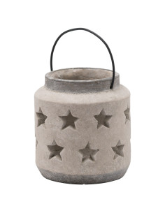 Hill Interiors Bloomville Stone Star Lantern 20729 - Authentic Hill Interiors furniture directly from FastDaddy UK. Exclusive c