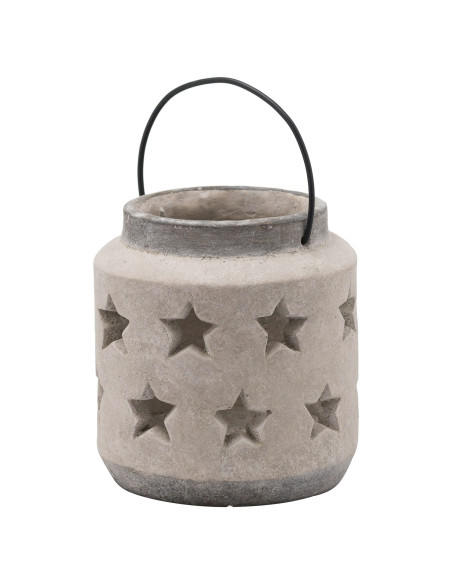 Hill Interiors Bloomville Stone Star Lantern 20729 - Authentic Hill Interiors furniture directly from FastDaddy UK. Exclusive c