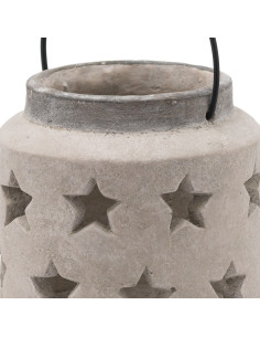 Hill Interiors Bloomville Stone Star Lantern 20729 - Authentic Hill Interiors furniture directly from FastDaddy UK. Exclusive c 2