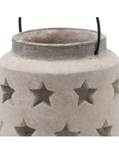 Buy Hill Interiors 20729 Bloomville Stone Star Lantern online in UK with fast delivery from FastDaddy UK, your furniture expert