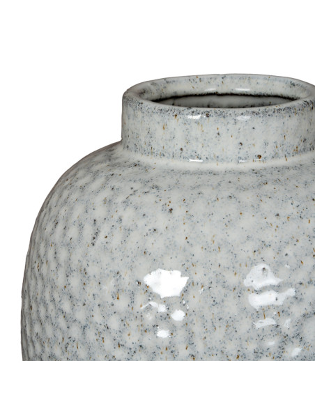 Affordable industrial style furniture Hill Interiors Cairn Dimple Small Vase 24463 for modern home decor, free shipping options