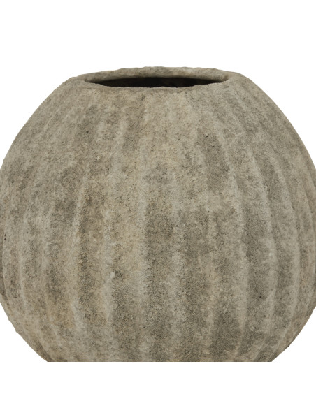 Affordable industrial style furniture Hill Interiors Catania Round Vase 23964 for modern home decor, free shipping options and